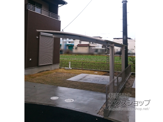 愛知県海部郡大治町ののカーポート プレシオスポート 積雪〜20cm対応 施工例