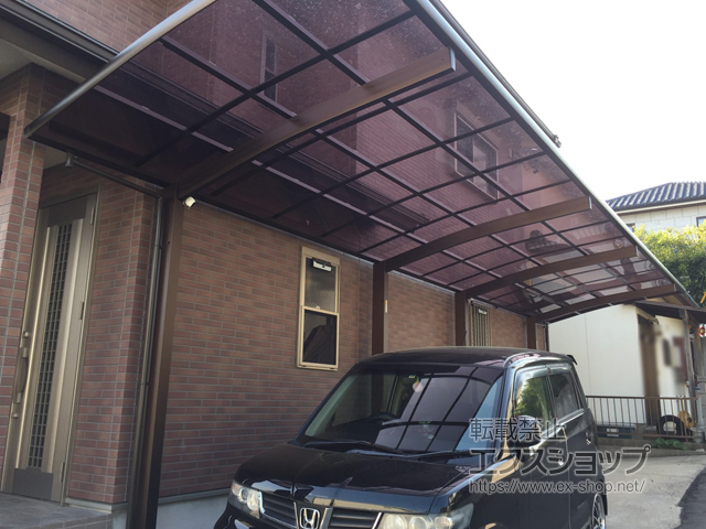 三重県四日市ののカーポート レイナポートグラン 縦連棟　積雪〜20cm対応 施工例