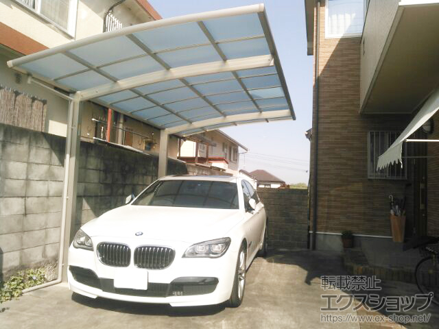 兵庫県神戸市ののカーポート レイナポートグラン　積雪〜20cm対応 施工例