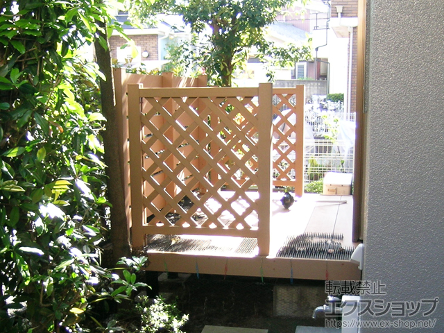 埼玉県新座市ののウッドデッキ リウッドデッキ 200 施工例