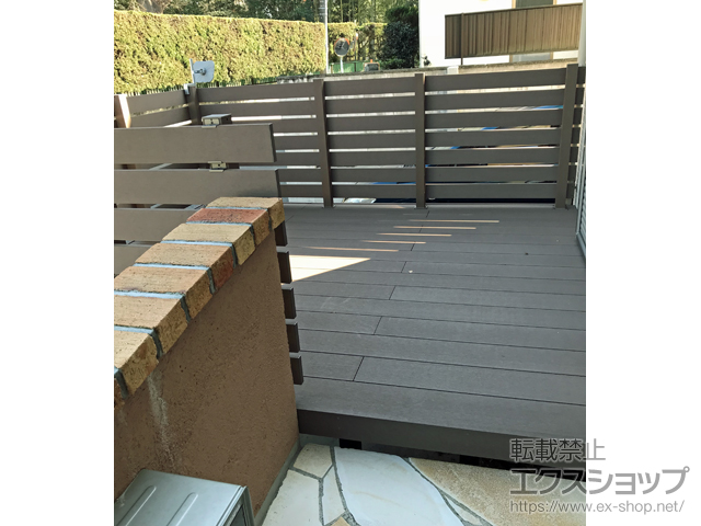 東京都杉並区ののウッドデッキ リウッドデッキ 200 施工例