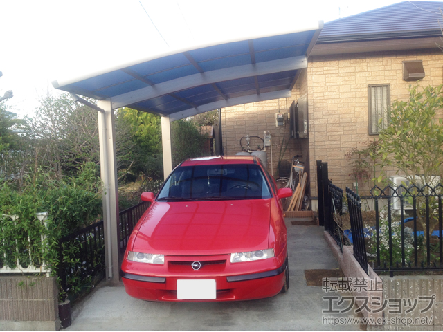 茨城県鹿嶋市ののカーポート レイナポートグラン　積雪〜20cm対応 施工例