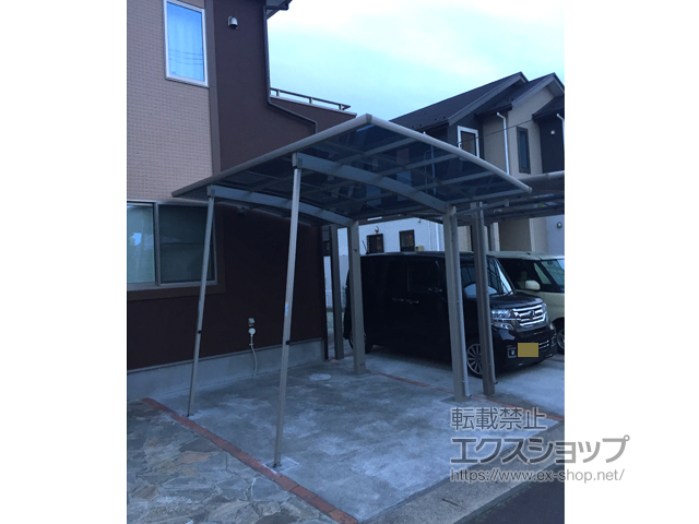 宮城県仙台市ののカーポート プレシオスポート 積雪〜20cm対応 施工例