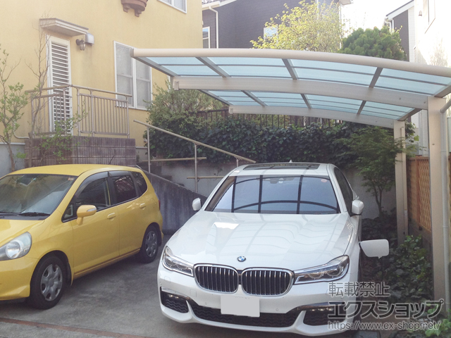 茨城県つくば市ののカーポート レイナポートグラン　積雪〜20cm対応 施工例