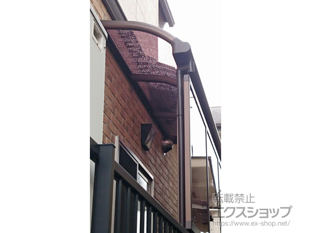 京都府亀岡市ののテラス屋根 ヴェクターテラス R型 テラスタイプ 単体 積雪〜20cm対応 施工例