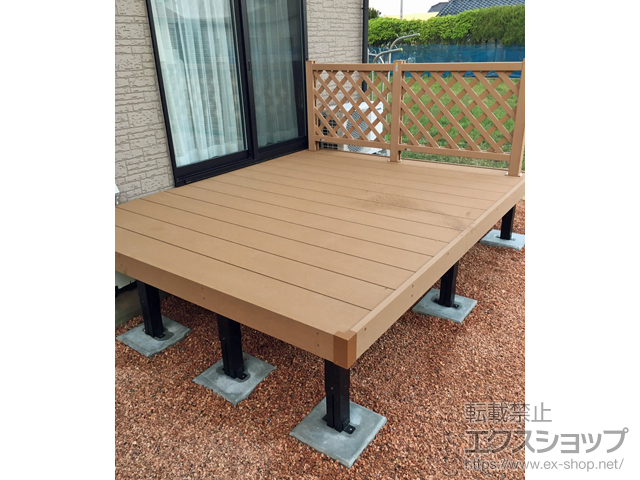 石川県小松市ののウッドデッキ マージウッドデッキ 施工例