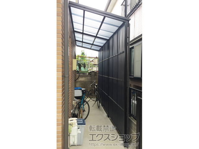 東京都府中市ののストックヤード ストックヤードII オープンタイプ 積雪〜20cm対応 施工例