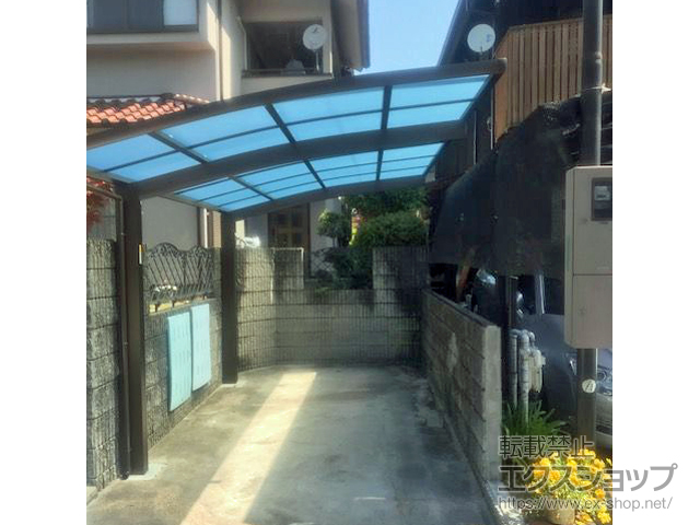 奈良県奈良市ののカーポート レイナポートグラン　積雪〜20cm対応 施工例