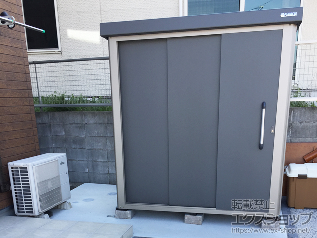 福岡県福岡市のの物置・屋外倉庫 エスケーエイト SK8-70 一般型 1800×1200×1940 SK8-70 施工例