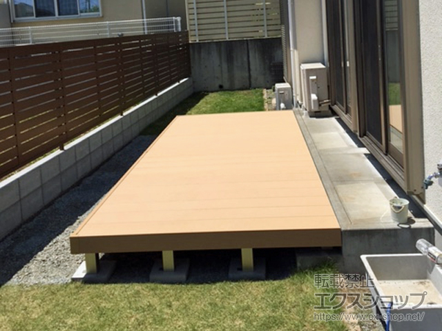 神奈川県平塚市ののウッドデッキ リウッドデッキ 200 施工例