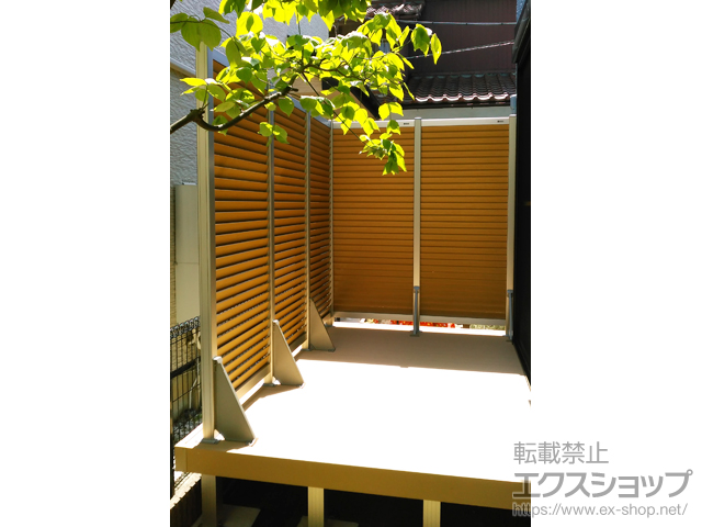 東京都世田谷区ののウッドデッキ リウッドデッキ 200 施工例