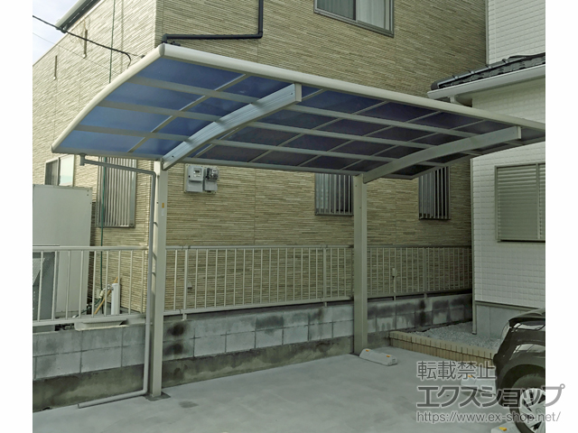 埼玉県熊谷市ののカーポート プレシオスポート 積雪〜20cm対応 施工例