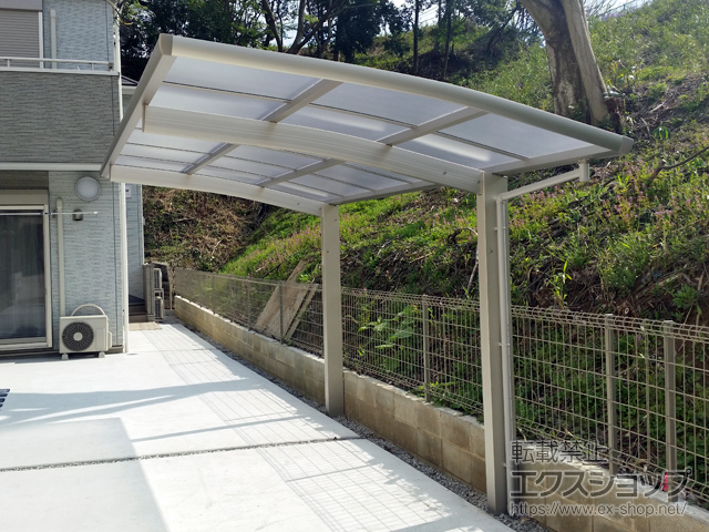 神奈川県横浜市ののサイクルポート・駐輪場 レイナポートグランミニ 積雪〜20cm対応 施工例