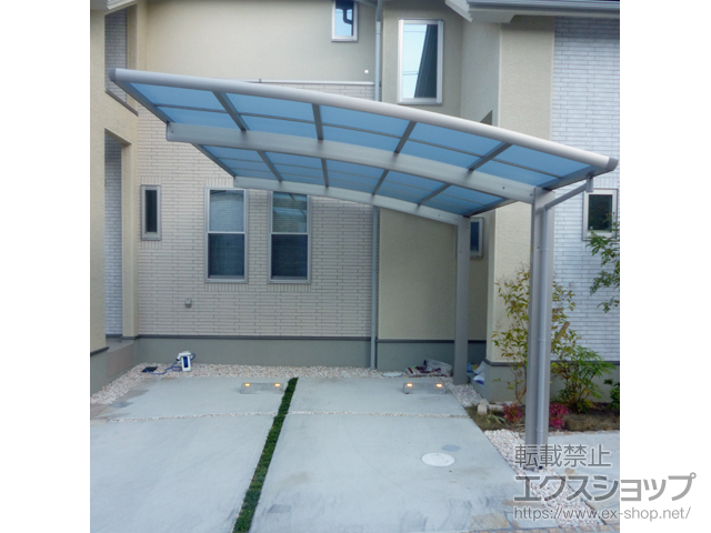 京都府京田辺市ののカーポート レイナポートグラン　積雪〜20cm対応 施工例