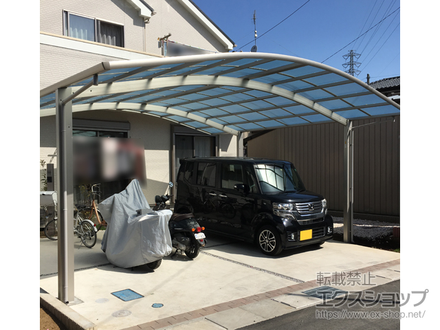 千葉県野田市ののカーポート レイナツインポートグラン　積雪〜20cm対応 施工例