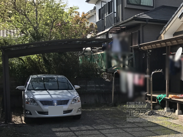 鹿児島県曽於市ののカーポート レイナポートグラン　積雪〜20cm対応 施工例