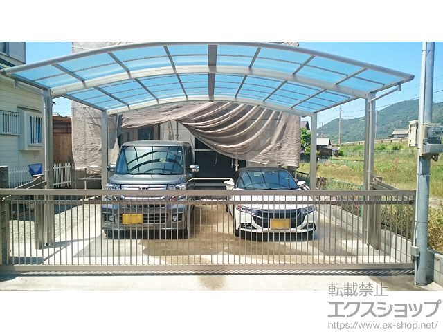 兵庫県姫路市ののカーポート レイナツインポートグラン　積雪〜20cm対応 施工例