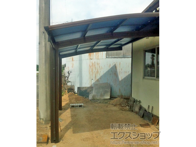 香川県高松市ののカーポート プレシオスポート 積雪〜20cm対応 施工例