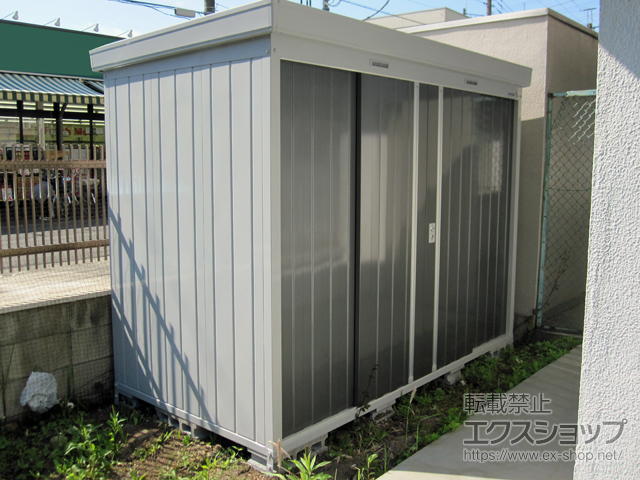 神奈川県川崎市のの物置・屋外倉庫 ネクスタ 一般型 2630×1370×2020 NXN-36S-PG 施工例