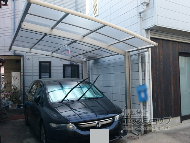 和歌山県海南市ののカーポート レイナポートグラン　積雪〜20cm対応 施工例