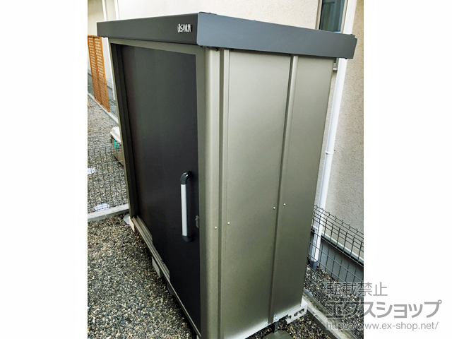 神奈川県相模原市のの物置・屋外倉庫 エスケーエイト SK8-50 一般型 1800×800×1940 SK8-50-GK 施工例