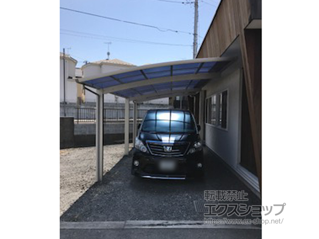 埼玉県朝霞市ののカーポート レイナポートグラン 延長　積雪〜20cm対応 施工例