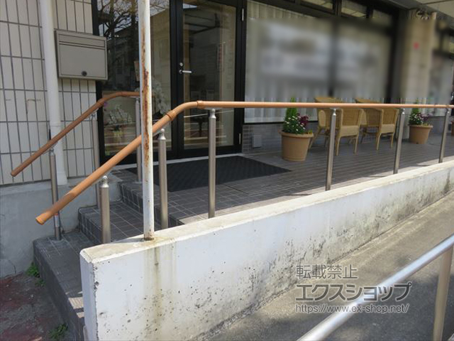 東京都板橋区ののフェンス・柵 グリップライン 歩行補助手すり 施工例