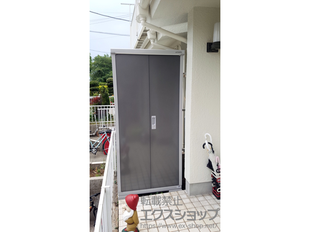 東京都世田谷区のの物置・屋外倉庫 アイビーストッカー 一般型(BJX-095E-PG) 施工例