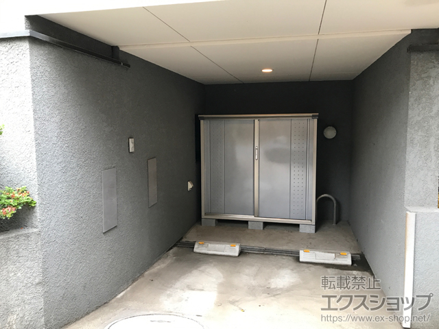 東京都世田谷区のの物置・屋外倉庫 グランプレステージジャンプ 一般型(GP-156C-T-GS) 施工例