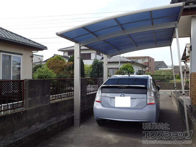 佐賀県鳥栖市ののカーポート プレシオスポート 積雪〜20cm対応 施工例