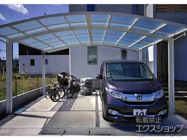 埼玉県白岡市ののカーポート レイナツインポートグラン　積雪〜20cm対応 施工例