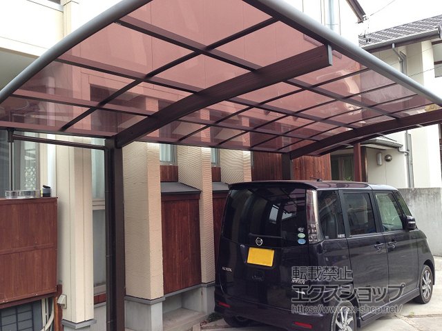 愛知県安城市ののカーポート レイナポートグラン　積雪〜20cm対応 施工例