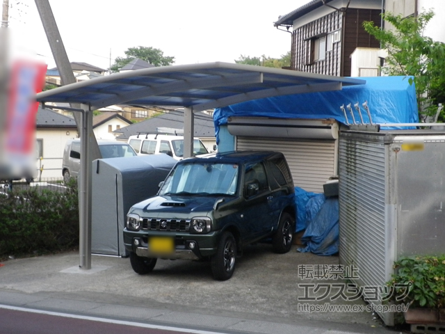 千葉県松戸市ののカーポート レイナポートグラン　積雪〜20cm対応 施工例
