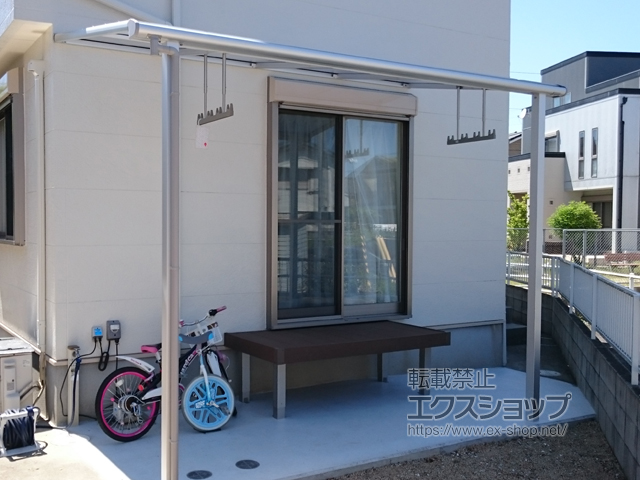 徳島県徳島市ののウッドデッキ リウッドデッキ 200 施工例