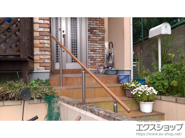 神奈川県横浜市ののフェンス・柵 グリップライン 歩行補助手すり 施工例