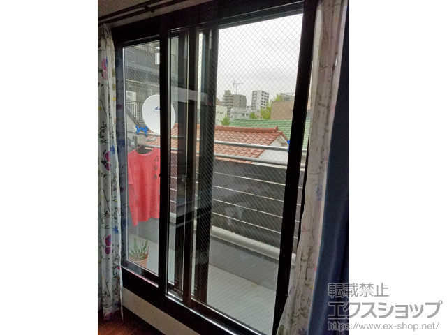 東京都足立区のの二重窓（内窓） インプラス ダストバリア仕様 引違い窓 2枚建 施工例