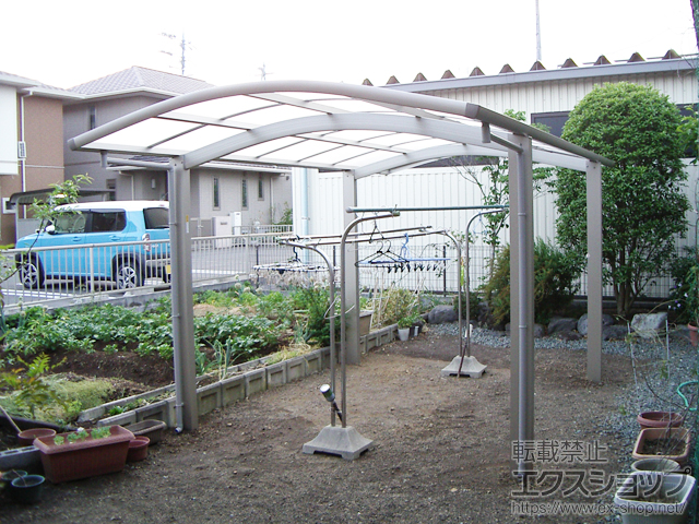 静岡県藤枝市ののカーポート レイナワンポートグラン　積雪〜20cm対応 施工例