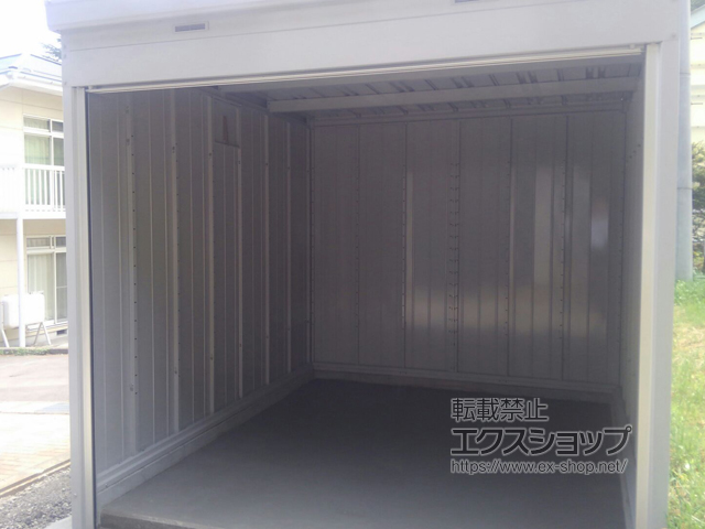 長野県岡谷市のの物置・屋外倉庫 ドマール 土間タイプ 一般型（FXN-80HD） FXN-80HD-UG 施工例