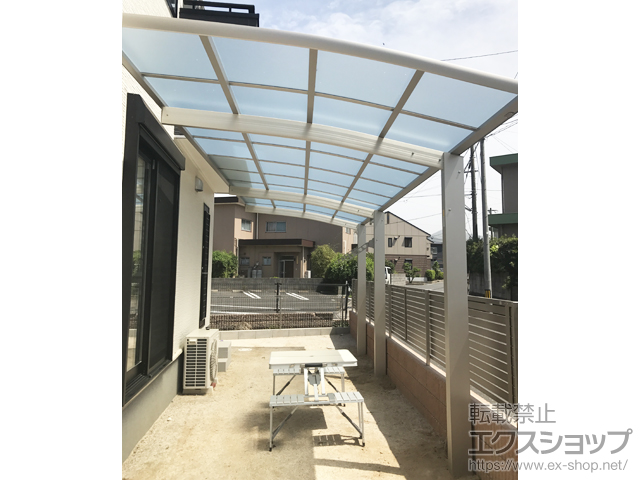 福岡県北九州市ののカーポート レイナポートグラン 延長　積雪〜20cm対応 施工例