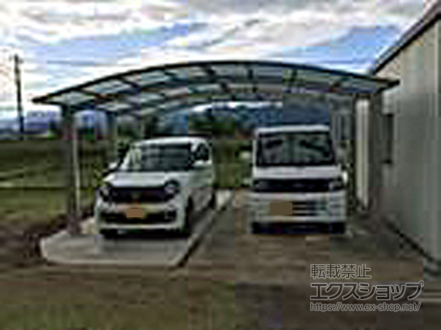 長野県長野市ののカーポート レイナツインポートグラン50 積雪〜50cm対応 施工例