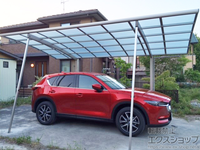 愛知県津島市ののカーポート レイナポートグラン　積雪〜20cm対応 施工例