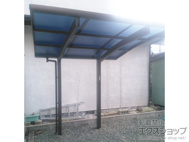 岩手県盛岡市ののサイクルポート・駐輪場 プレシオスポート ミニ 積雪〜20cm対応 施工例