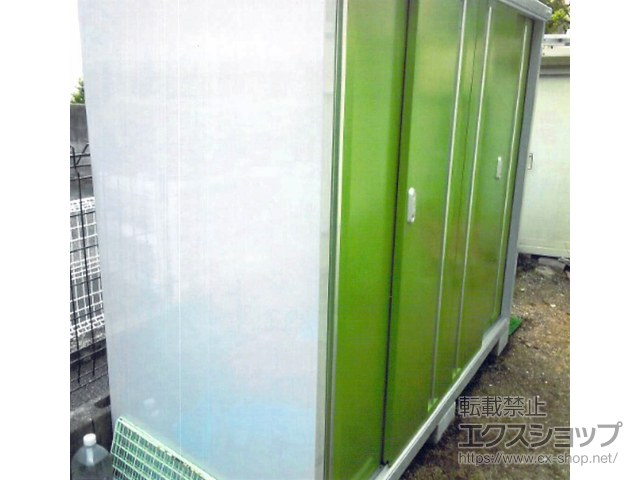 大阪府箕面市のの物置・屋外倉庫 シンプリー 一般型 1940×755×1603 MJX-197D-LG 施工例