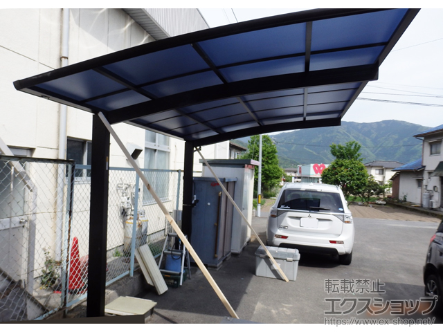 広島県広島市ののカーポート プレシオスポート 積雪〜20cm対応 施工例