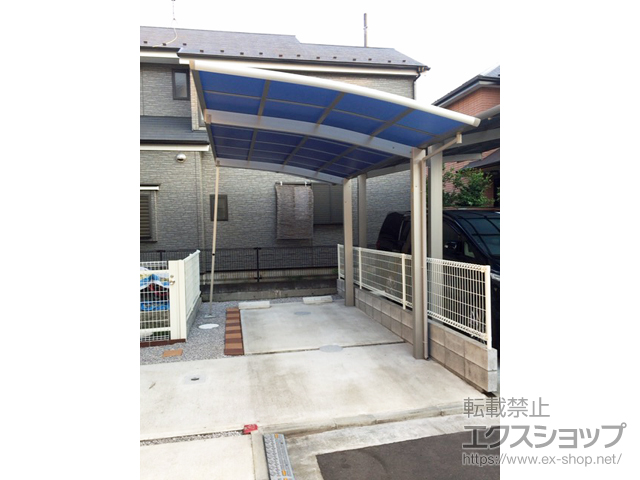 東京都立川市ののカーポート レイナポートグラン　積雪〜20cm対応 施工例