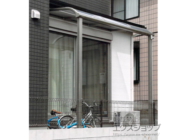 兵庫県明石市ののテラス屋根 ヴェクターテラス R型 テラスタイプ 単体 積雪〜20cm対応 施工例