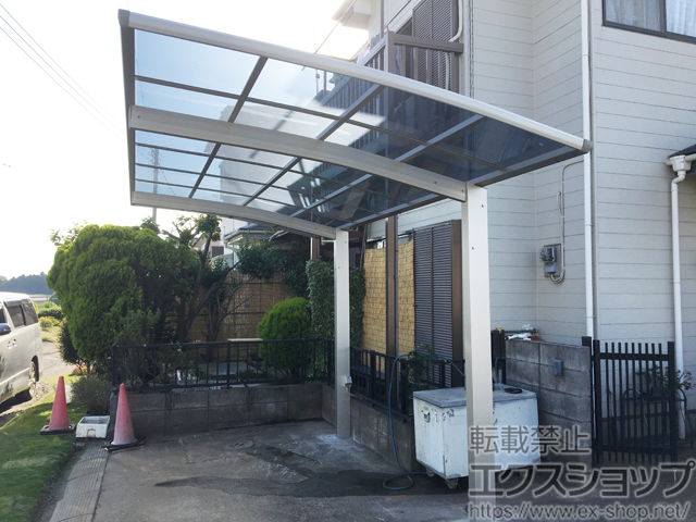 千葉県成田市ののカーポート プレシオスポート 積雪〜20cm対応 施工例