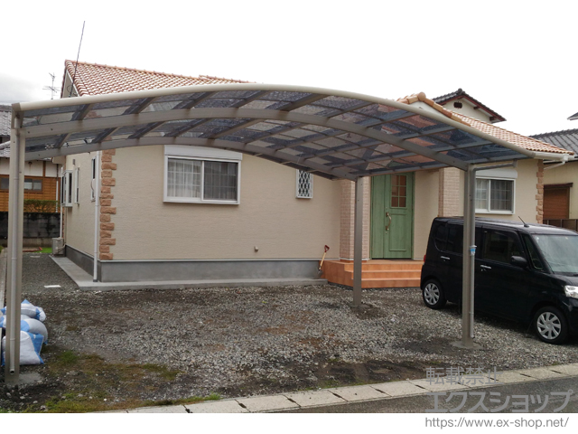 熊本県八代市ののカーポート レイナツインポートグラン　積雪〜20cm対応 施工例