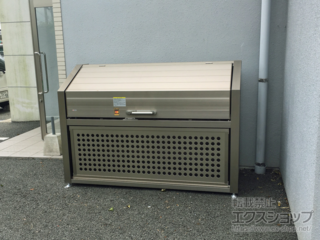 熊本県菊池郡菊陽町ののゴミステーション ゴミストッカー PS型 GPS-1712-07SC 施工例