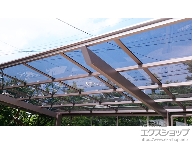 愛知県豊田市ののカーポート フーゴF (フラットスタイル) 積雪〜20cm対応 施工例